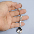 Zinc Alloy Minimalist Skimmer Spoon Keychain For Kitchen Gift view 4