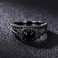 New Inlaid Zircon Couple Rings For Women, Light Luxury Wedding Banquet Fashion Jewelry view 7