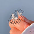 Korean Forest Style Butterfly Open Adjustable Ring For Women, Sweet Fresh Fashion Accessory view 4