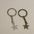 Metal Simple Star Keychain Bag Charm Gift view 3
