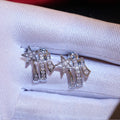 Double Wrap Sun Moon Star Open Ring And Shooting Star Earrings Jewelry Set For Women view 3
