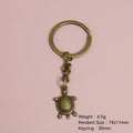 Zinc Alloy Sea Turtle Keychain Bag Charm Gift view 2