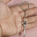 Zinc Alloy Unlocking Key Shape Keychain Key Ring Gift view 4