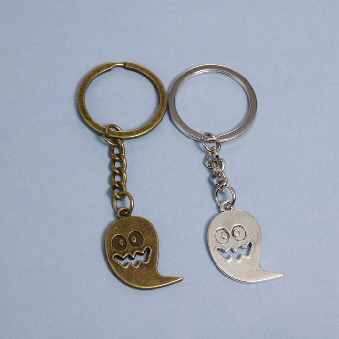 Metal Halloween Ghost Keychain Bag Charm Gift