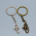 Metal Shrimp Lobster Keychain Seafood Bag Charm Gift view 1