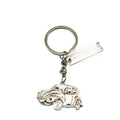 Metal Drive Safe Slogan Keychain Car Key Ring view 5