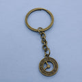 Zinc Alloy Simple Clock Keychain Key Ring Gift view 6