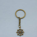 Zinc Alloy Ship Wheel Paddle Keychain Nautical Bag Charm Gift view 6