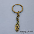 Zinc Alloy Celtic Knot Keychain Tourist Souvenir Gift view 2