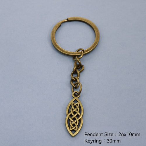 Zinc Alloy Celtic Knot Keychain Tourist Souvenir Gift