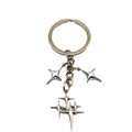 Metal Star Cluster Keychain Bag Charm Gift view 5