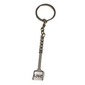 Metal Shovel Shape Keychain Bag Charm Gift view 5
