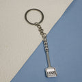Metal Shovel Shape Keychain Bag Charm Gift view 1
