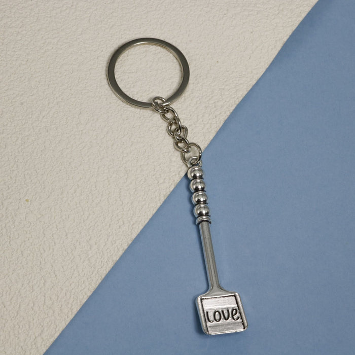 Metal Shovel Shape Keychain Bag Charm Gift