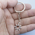 Metal Sun Keychain Bag Charm Gift for Women view 4