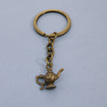 Metal Minimalist Teapot Keychain For Bag Charm Gift view 6