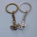 Metal Minimalist Teapot Keychain For Bag Charm Gift view 1