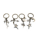 Metal Hollow Star Keychain Minimalist Bag Charm Gift view 5