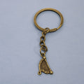 Metal Harp Shape Keychain Bag Charm Gift Accessory view 6