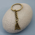 Metal Harp Shape Keychain Bag Charm Gift Accessory view 3