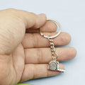 Metal Tape Measure Keychain For Bag Charm Gift view 4