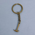 Metal Minimalist Hammer Keychain Bag Charm view 6