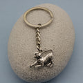 Zinc Alloy Tiger Shape Keychain Animal Bag Charm Gift view 3