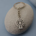 Zinc Alloy Ferris Wheel Keychain Amusement Park Bag Charm view 3