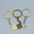 Metal Chinese Knot Keychain Bag Charm view 1