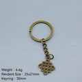 Metal Chinese Knot Keychain Bag Charm view 2