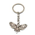 Zinc Alloy Simple Moth Keychain For Bag Charm Gift view 5