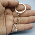 Zinc Alloy Mini Whisk Keychain For Bag Charm Gift view 4
