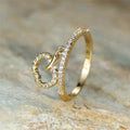 Creative Apple Pendant Ring For Women, Micro Pave Zircon Fresh Sweet Fashion Jewelry view 5