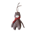 Cute Plush Panda Bear Sweater Necklace For Women Animal Charm Bag Accessory Fashion Jewelry view 5