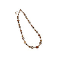 Light Luxury Beaded Tiger Eye Shell Faux Pearl Ring Geometric Choker Necklace For Women view 5