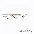 Minimalist Geometric Line Ring For Women, Classic Daily Fashion Elegant Finger Jewelry view 4