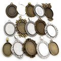 18x25mm Gold Zinc Alloy Charm Pendant for DIY Necklace Bracelet Jewelry Making view 1