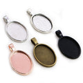 18x25mm Gold Zinc Alloy Charm Pendant for DIY Necklace Bracelet Jewelry Making view 3