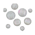 8/10/12/20/25mm Faux Shell Resin Round Cabochon Patches For Necklace DIY Jewelry Accessories view 5