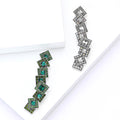Alloy Rhinestone Geometric Brooch For Unisex Suit And Sweater Decoration view 1