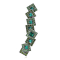 Alloy Rhinestone Geometric Brooch For Unisex Suit And Sweater Decoration view 5