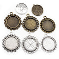 20mm Gold Zinc Alloy Charm Pendant No.332936 for DIY Necklace Bracelet Jewelry Making view 1