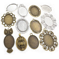 30x40mm Gold Zinc Alloy Charm Pendant No.684054 for DIY Necklace Bracelet Jewelry Making view 1