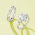 Exaggerated Water Drop Stackable Couple Ring For Women, Tech Style Fashion Statement Jewelry view 3