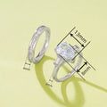 Exaggerated Water Drop Stackable Couple Ring For Women, Tech Style Fashion Statement Jewelry view 4