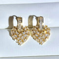 Light Luxury Heart Earrings For Women, Elegant Business Commute Fashion Jewelry view 2