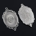 30x40mm 10g Zinc Alloy Charm Pendant No.775938 for DIY Necklace Bracelet Jewelry Making view 3