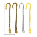 124x21x3mm Zinc Alloy Bookmark Charm Pendant for DIY Necklace Bracelet Jewelry Making view 1