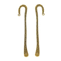 124x21x3mm Zinc Alloy Bookmark Charm Pendant for DIY Necklace Bracelet Jewelry Making view 4