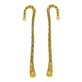 124x21x3mm Zinc Alloy Bookmark Charm Pendant for DIY Necklace Bracelet Jewelry Making view 2